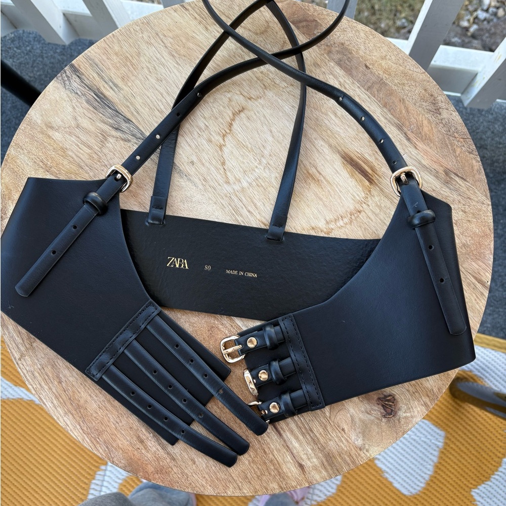 Zara leather harness